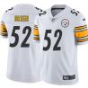 White Mens Womens Youth Gene Breen Steelers #52 Stitched American Football Jersey