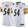 White Mens Womens Youth L.J. Fort Steelers #54 Stitched American Football Jersey