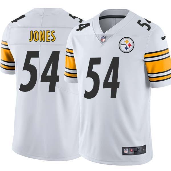 White Mens Womens Youth Donta Jones Steelers #54 Stitched American Football Jersey