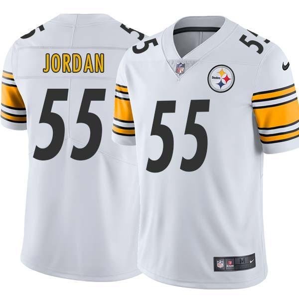 White Mens Womens Youth Darin Jordan Steelers #55 Stitched American Football Jersey