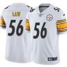 White Mens Womens Youth Hubbard Law Steelers #56 Stitched American Football Jersey