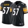 Black Mens Womens Youth Terence Garvin Steelers #57 Stitched American Football Jersey