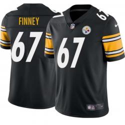 Black Mens Womens Youth B.J. Finney Steelers #67 Stitched American Football Jersey