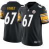 Black Mens Womens Youth B.J. Finney Steelers #67 Stitched American Football Jersey