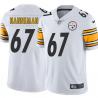 White Mens Womens Youth Craig Hanneman Steelers #67 Stitched American Football Jersey