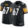Black Mens Womens Youth Duval Love Steelers #67 Stitched American Football Jersey