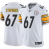 White Mens Womens Youth Jamain Stephens Steelers #67 Stitched American Football Jersey