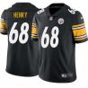 Black Mens Womens Youth Mike Henry Steelers #68 Stitched American Football Jersey