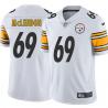 White Mens Womens Youth Steve McLendon Steelers #69 Stitched American Football Jersey