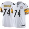 White Mens Womens Youth Chris Sullivan Steelers #74 Stitched American Football Jersey