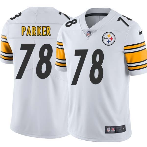 White Mens Womens Youth Frank Parker Steelers #78 Stitched American Football Jersey