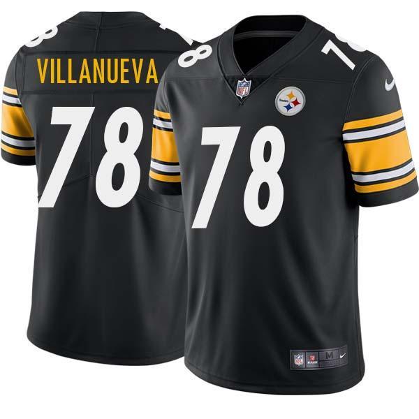 Black Mens Womens Youth Alejandro Villanueva Steelers #78 Stitched American Football Jersey