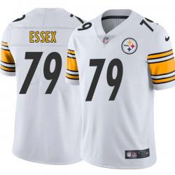 White Mens Womens Youth Trai Essex Steelers #79 Stitched American Football Jersey