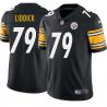 Black Mens Womens Youth Dave Liddick Steelers #79 Stitched American Football Jersey