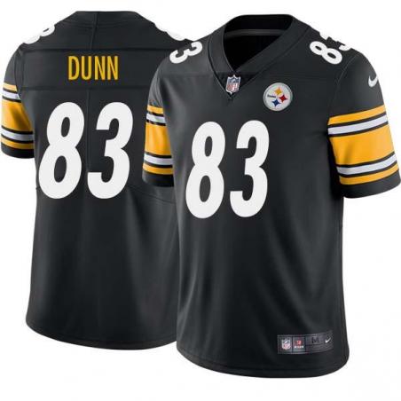 Black Mens Womens Youth David Dunn Steelers #83 Stitched American Football Jersey