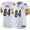 White Mens Womens Youth Buddy Dial Steelers #84 Stitched American Football Jersey