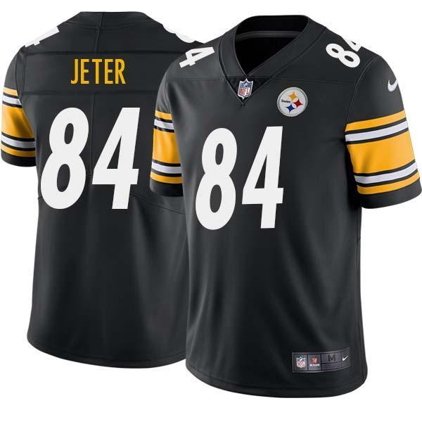 Black Mens Womens Youth Tony Jeter Steelers #84 Stitched American Football Jersey