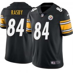 Black Mens Womens Youth Walter Rasby Steelers #84 Stitched American Football Jersey