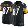 Black Mens Womens Youth Tim Euhus Steelers #87 Stitched American Football Jersey