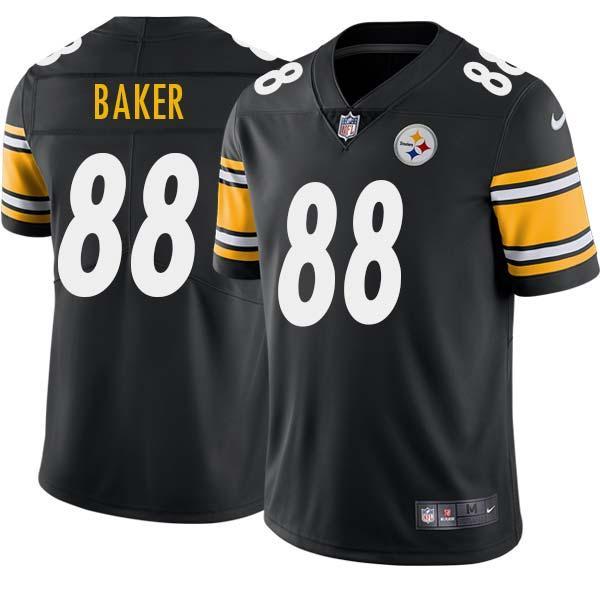 Black Mens Womens Youth Tim Baker Steelers #88 Stitched American Football Jersey