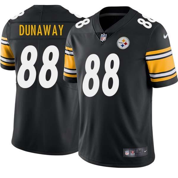Black Mens Womens Youth Craig Dunaway Steelers #88 Stitched American Football Jersey