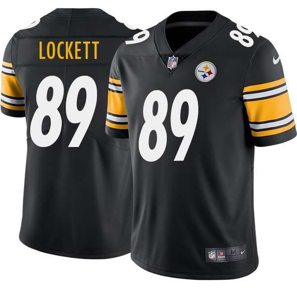 Black Mens Womens Youth Charles Lockett Steelers #89 Stitched American Football Jersey