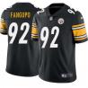 Black Mens Womens Youth Hebron Fangupo Steelers #92 Stitched American Football Jersey