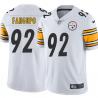 White Mens Womens Youth Hebron Fangupo Steelers #92 Stitched American Football Jersey