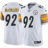 White Mens Womens Youth Daniel McCullers Steelers #92 Stitched American Football Jersey