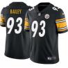 Black Mens Womens Youth Rodney Bailey Steelers #93 Stitched American Football Jersey