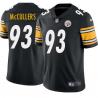 Black Mens Womens Youth Daniel McCullers Steelers #93 Stitched American Football Jersey