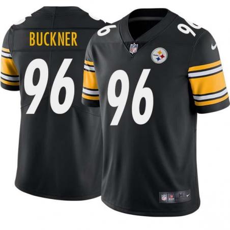 Black Mens Womens Youth Brentson Buckner Steelers #96 Stitched American Football Jersey