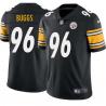 Black Mens Womens Youth Isaiah Buggs Steelers #96 Stitched American Football Jersey