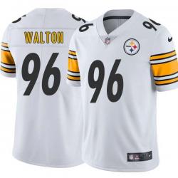 White Mens Womens Youth Leterrius Walton Steelers #96 Stitched American Football Jersey