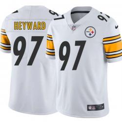 White Mens Womens Youth Cameron Heyward Steelers #97 Stitched American Football Jersey