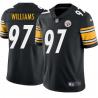 Black Mens Womens Youth Joe Williams Steelers #97 Stitched American Football Jersey