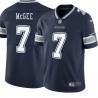 Navy Stephen McGee Cowboys #7 Stitched American Football Jersey Custom Sewn-on Patches Mens Womens Youth