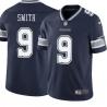 Navy Jaylon Smith Cowboys #9 Stitched American Football Jersey Custom Sewn-on Patches Mens Womens Youth