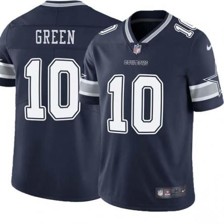 Navy Skyler Green Cowboys #10 Stitched American Football Jersey Custom Sewn-on Patches Mens Womens Youth