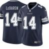 Navy Eddie LeBaron Cowboys #14 Stitched American Football Jersey Custom Sewn-on Patches Mens Womens Youth