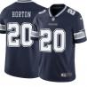 Navy Ray Horton Cowboys #20 Stitched American Football Jersey Custom Sewn-on Patches Mens Womens Youth