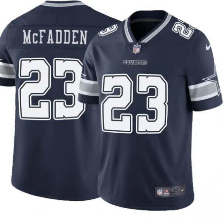 Navy Leon McFadden Cowboys #23 Stitched American Football Jersey Custom Sewn-on Patches Mens Womens Youth