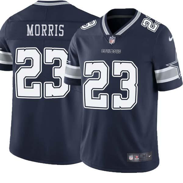 Navy Sammy Morris Cowboys #23 Stitched American Football Jersey Custom Sewn-on Patches Mens Womens Youth