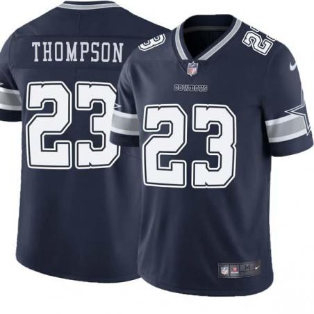 Navy Darian Thompson Cowboys #23 Stitched American Football Jersey Custom Sewn-on Patches Mens Womens Youth