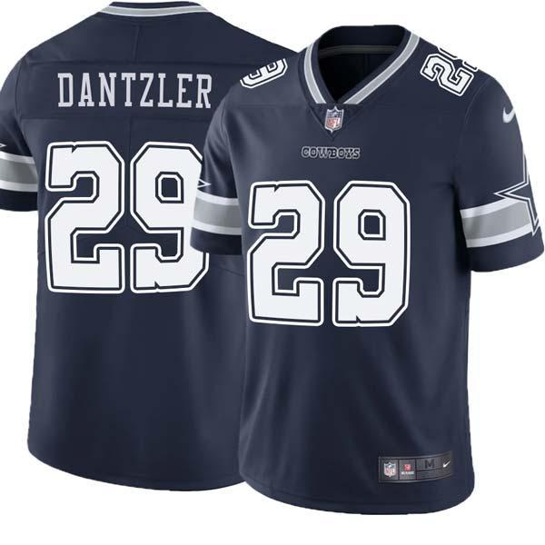 Navy Woodrow Dantzler Cowboys #29 Stitched American Football Jersey Custom Sewn-on Patches Mens Womens Youth