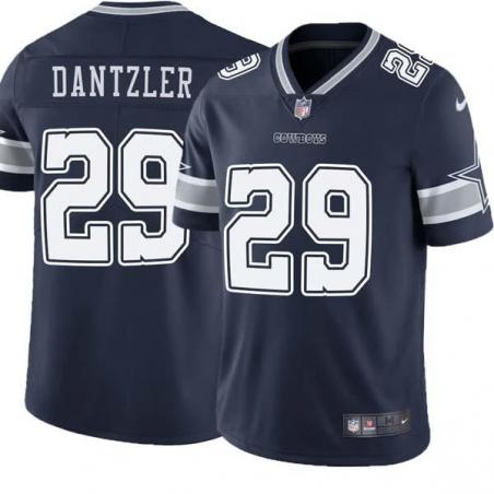 Navy Woodrow Dantzler Cowboys #29 Stitched American Football Jersey Custom Sewn-on Patches Mens Womens Youth
