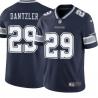 Navy Woodrow Dantzler Cowboys #29 Stitched American Football Jersey Custom Sewn-on Patches Mens Womens Youth