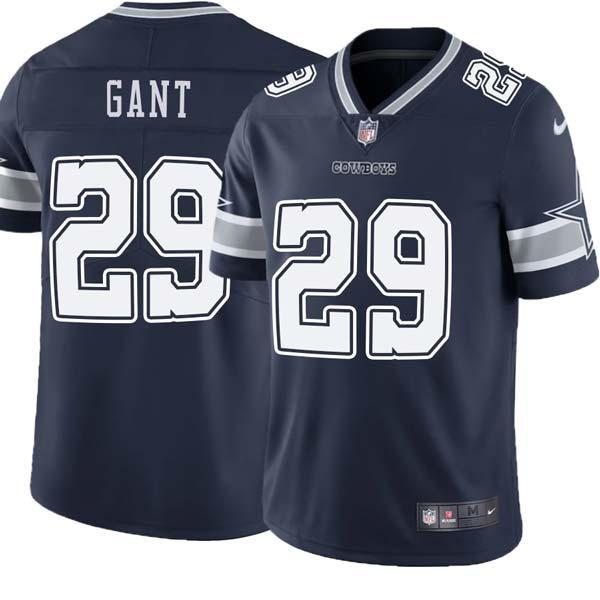 Navy Kenneth Gant Cowboys #29 Stitched American Football Jersey Custom Sewn-on Patches Mens Womens Youth