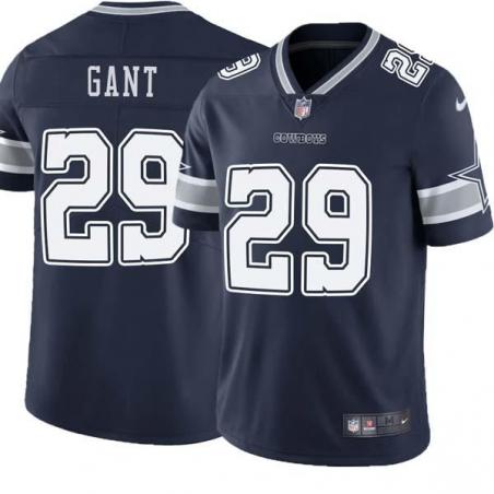 Navy Kenneth Gant Cowboys #29 Stitched American Football Jersey Custom Sewn-on Patches Mens Womens Youth