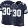 Navy George Teague Cowboys #30 Stitched American Football Jersey Custom Sewn-on Patches Mens Womens Youth